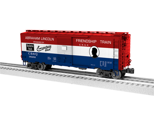 LNL2026741, O Friendship Train Boxcar, CB&Q 36262