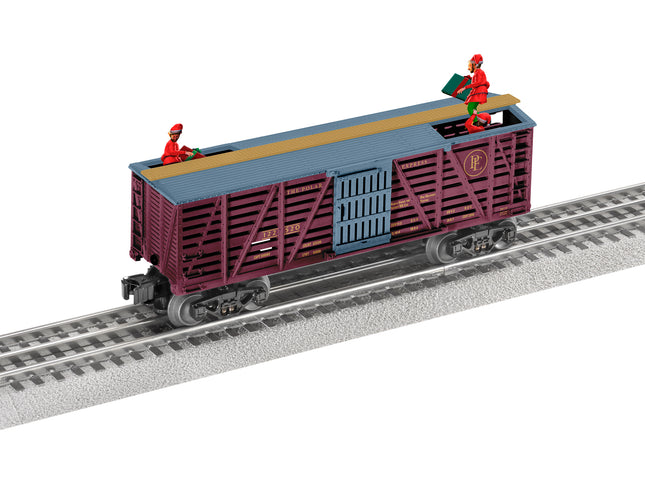 LNL2028110, O27 Boxcar, The Polar Express Elf Bobbing Car