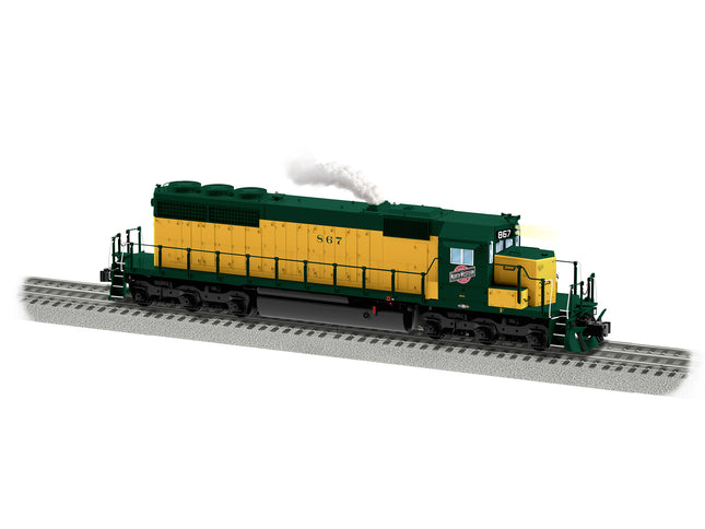 LNL2033501, O SD40, C&NW #867