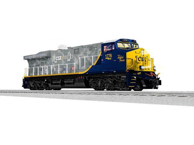 LNL2033629, O ESS4AC, CSX Veterans #1776 (Non-Powered)