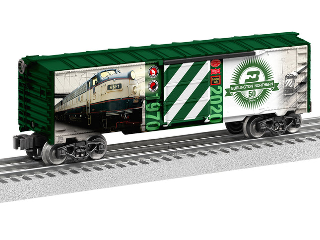 LNL2038040, O27 Boxcar, Burlington Northern 50th MUSA