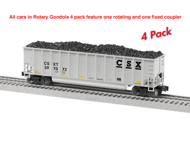 LNL2043230, O Rotary Gondola, CSX (4) Pack A