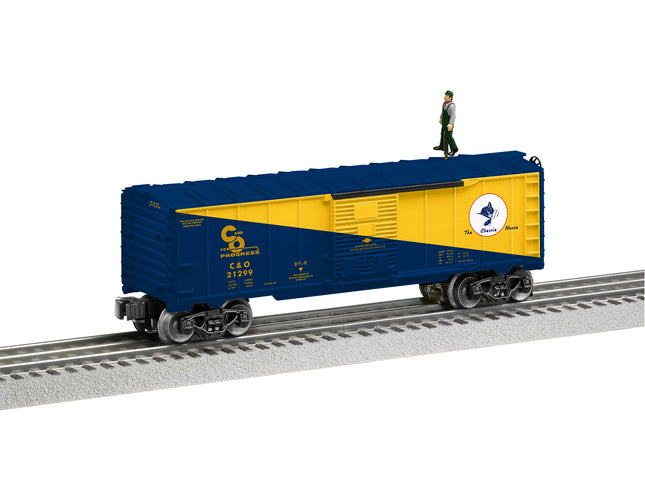 LNL2128010, O27 Walking Brakeman Car,C&O