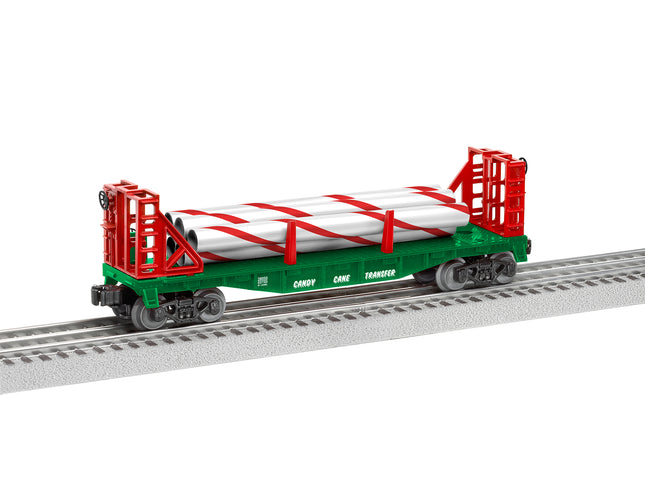 LNL2128050, O27 Candy Cane Flat Car