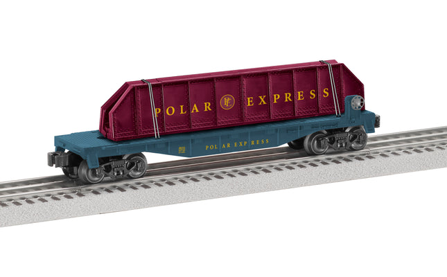 LNL2128210, O27 , THE POLAR EXPRESS Girder Bridge Flatcar