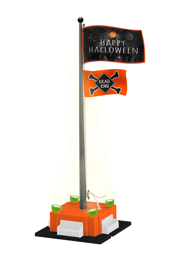 LNL2129230, Halloween Flagpole