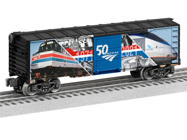 LNL2138040, O27 Anniversary Boxcars, AMTK