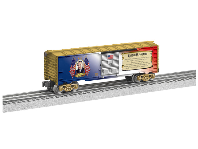 LNL2138060, O27 Presidential Boxcar, President Lyndon Johnson