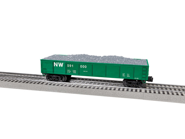 LNL2143141, O27 Gondolas W/Ballast Load, N&W #591000