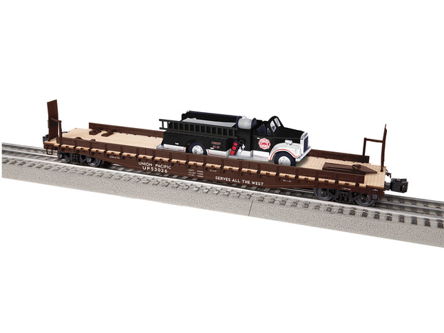 LNL2226320, O36 50' Flatcar with Firetruck, UP #53026