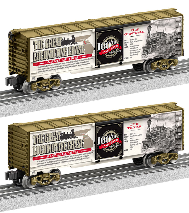 LNL2238020, Great Locomotive Chase 160th Anniversary Boxcar