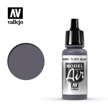 VLJ-71073, 17ml Bottle Metallic Black Model Air
