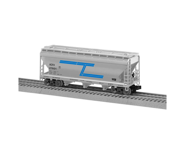 LNL318070, O ACF 3-Bay Covered Hopper, Tenneco (6)