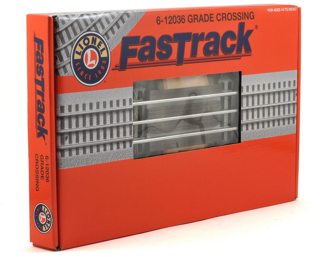 LNL612036, Lionel O FasTrack Grade Crossing Track Set (2)