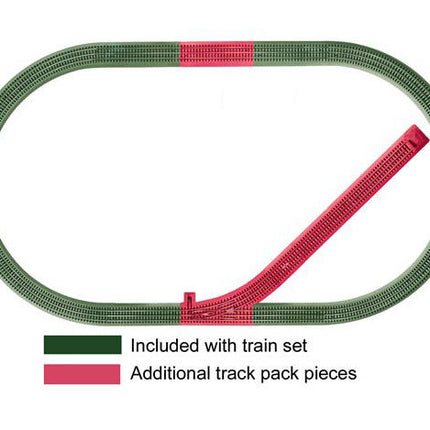 LNL612044, Lionel O FasTrack Siding Track Pack