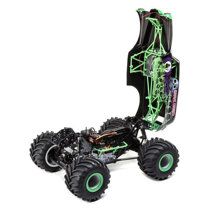 LOS04021, Losi LMT RTR 1/10 4WD Solid Axle Monster Truck w/DX3 2.4GHz Radio