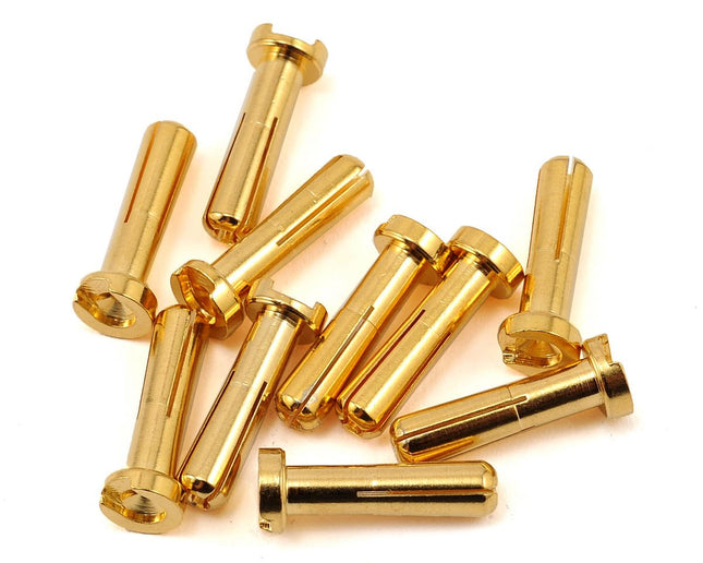 MCL4052, Maclan Max Current 4mm Gold Bullet Connectors  (10)