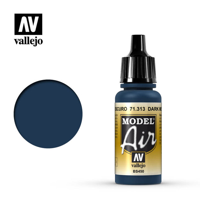 17ml Bottle Dark Mediterranean Blue Model Air