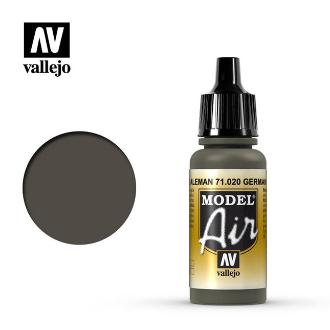 17ml Bottle Green Brown Model Air