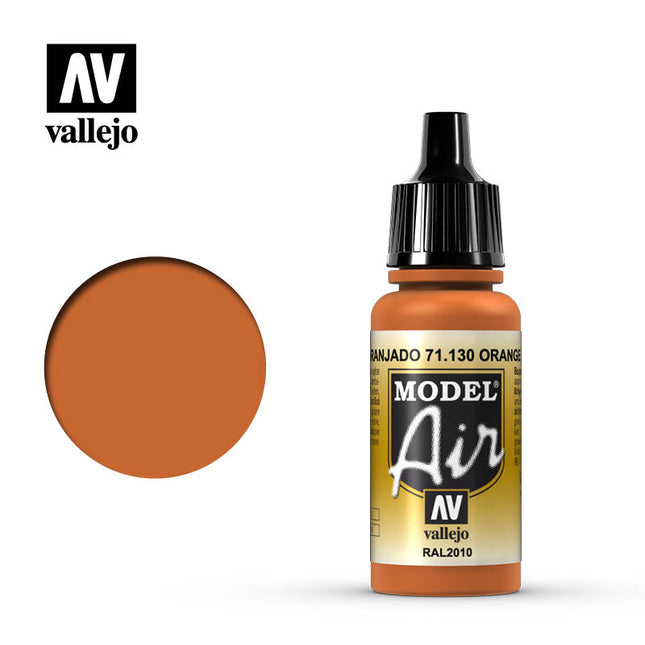 17ml Bottle Orange Rust Model Air