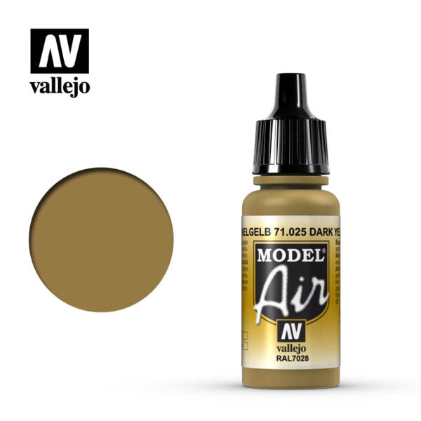 17ml Bottle Dark Yellow Model Air