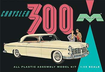MOE1201, Moebius 1/25 Scale 1955 Chrysler C300 Model Kit