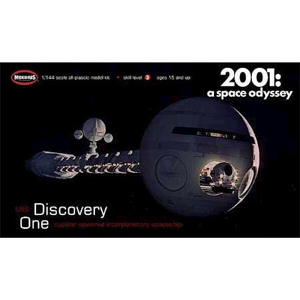 MOE2001-3, Moebius Model 1/144 Scale 2001: A Space Odyssey Discovery XD-1 Model Kit