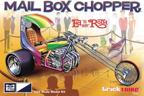 1/25 Ed Big Daddy Roth's Mail Box Chopper Custom Trike