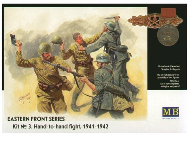 MTB-3524, 	1/35 Hand to Hand Combat German & Russian Infantry Eastern Front 1941-1942-42 (4)