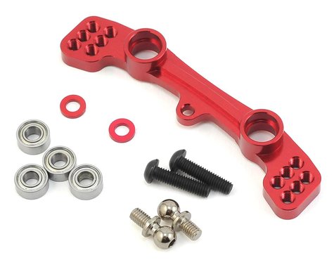 MXS-210590R, MST RMX 2.0 Aluminum Steering Joint Plate (Red)