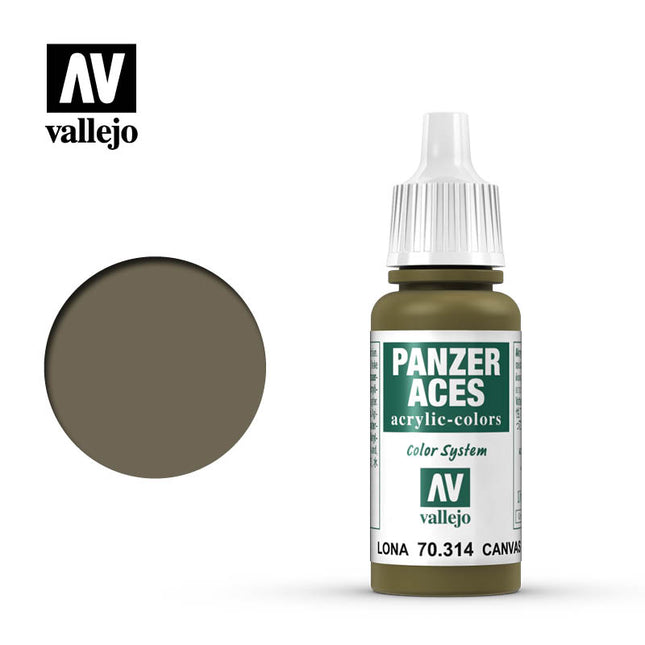 17ml Bottle Canvas Panzer Aces