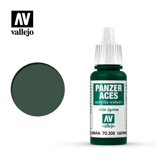 17ml Bottle Green Tail Light Panzer Aces