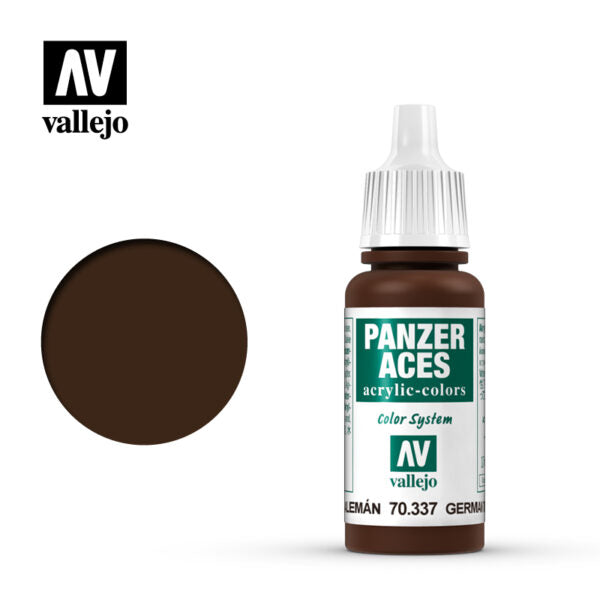 17ml Bottle Highlight German Tankcrew (Black) Panzer Aces