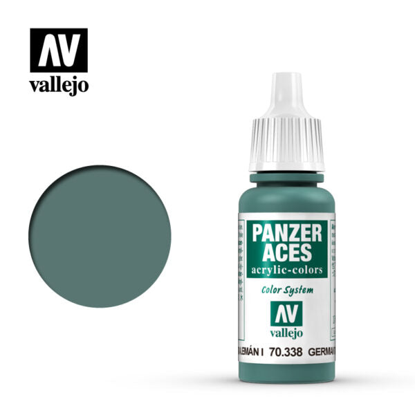 17ml Bottle Highlight German Tankcrew I (Field Grey) Panzer Aces