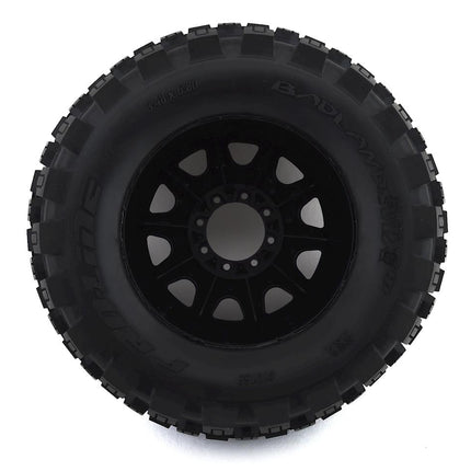 PRO1016610, Pro-Line Badlands MX38 HP Belted 3.8" Pre-Mounted Truck Tires (2) (Black) (M2) w/Raid Wheels