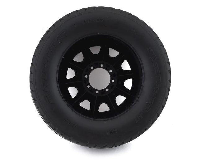 PRO1016710, Pro-Line Street Fighter HP 3.8" Belted Tires Pre-Mounted w/Raid Wheels (2) (M2)
