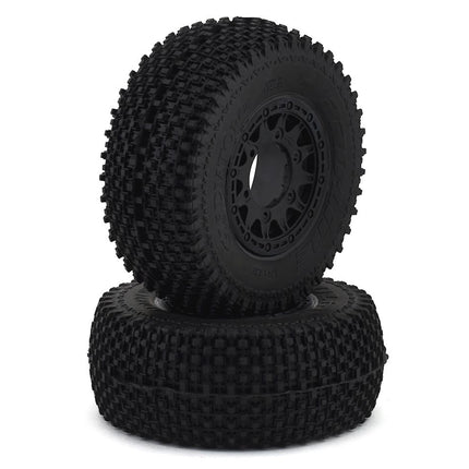 PRO116910, Pro-Line Gladiator SC Tires w/Raid Wheels (Black) (2) (Slash Rear) (M2) w/12mm Hex