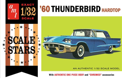 1/32 1960 Ford Thunderbird Hardtop Car - Caloosa Trains And Hobbies