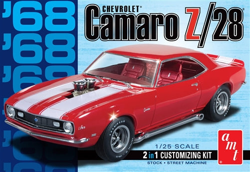 1/25 1968 Camaro Z28 Car (2 in 1) - Caloosa Trains And Hobbies