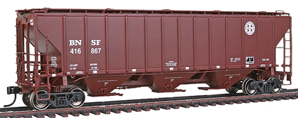 Walthers HO Scale Rolling Stock PS2-CD 4427 High-Side Covered Hopper - Ready to Run - Platinum Line(TM) -- Burlington Northern Santa Fe #416867 (Circle/Cross Logo)