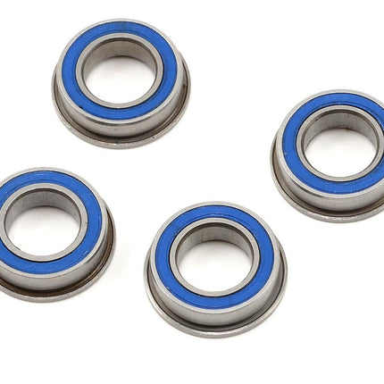 PTK-10011, ProTek RC 8x14x4mm Rubber Sealed Flanged "Speed" Bearing (4)