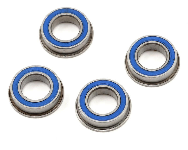 PTK-10011, ProTek RC 8x14x4mm Rubber Sealed Flanged "Speed" Bearing (4)