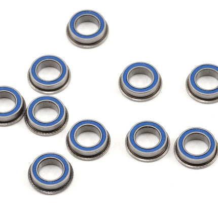 PTK-10089, ProTek RC 5x8x2.5mm Rubber Sealed Flanged "Speed" Bearing (10)