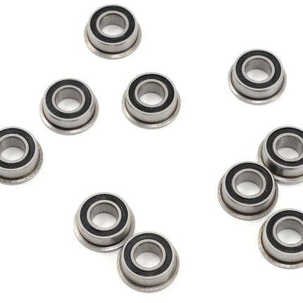 PTK-10104, ProTek RC 5x10x4mm Rubber Sealed Flanged "Speed" Bearing (10)