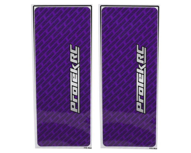 PTK-1102-PUR, ProTek RC Universal Chassis Protective Sheet (Purple) (2)