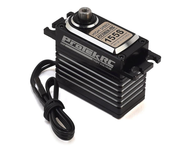 PTK-155S, ProTek RC 155S Digital "High Speed" Metal Gear Servo (High Voltage/Metal Case)