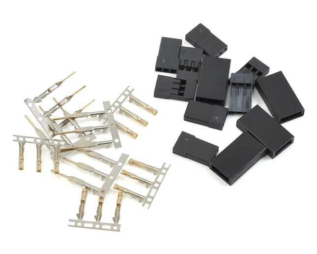 PTK-5009, ProTek RC JR Style Servo Connectors (4 Pair)