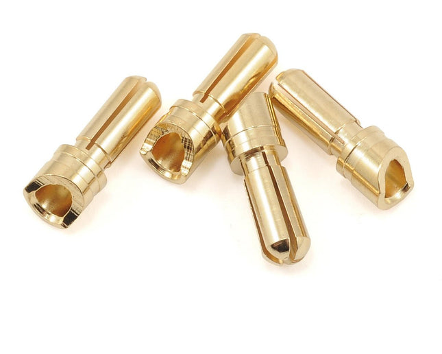PTK-5033, ProTek RC 3.5mm "Super Bullet" Gold Connectors (4 Male)