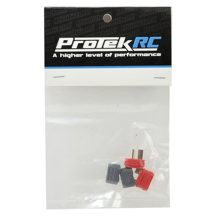PTK-5041, ProTek RC Sheathed T-Style (Deans) Plug (1 Male/1 Female)