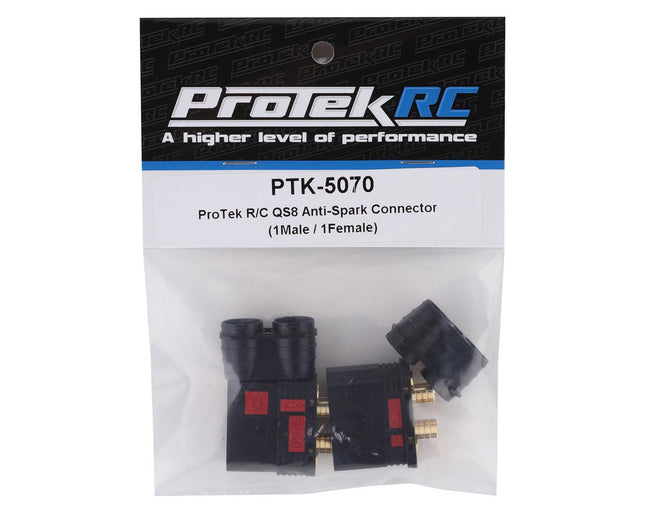 PTK-5070, ProTek RC QS8 Anti-Spark Connector (1 Male/1 Female)
